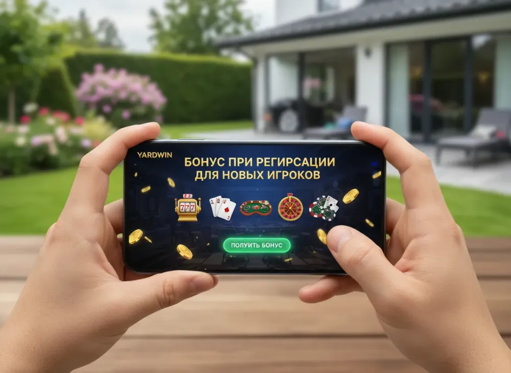 Yardwin бонус при регистрации для новых игроков